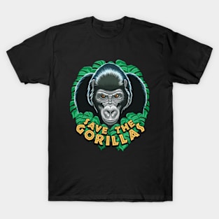 Save the gorillas T-Shirt